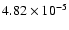 $4.82\times10^{-5}$