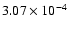 $3.07\times10^{-4}$