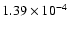 $1.39\times10^{-4}$