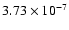 $3.73\times10^{-7}$