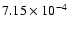 $7.15\times10^{-4}$