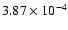 $3.87\times10^{-4}$
