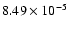 $8.49\times10^{-5}$