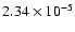 $2.34\times10^{-5}$