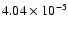 $4.04\times10^{-5}$