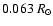 $0.063~R_\odot$