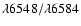 $\lambda6548/\lambda6584$