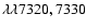 $\lambda\lambda7320,7330$