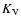 ${K}_{\rm V}$