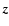 $\vec{z}$