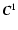 $\vec{C}^1$