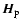 $\vec {H}_{\rm p}$
