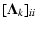 $\displaystyle [\vec{\Lambda}_k]_{ii}$