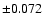 $ \pm 0.072 $
