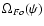 $\Omega_{Fo}(\psi)$