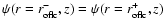 $\psi(r=r_{\rm oflc}^-,z)= \psi(r=r_{\rm oflc}^+,z)$