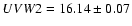 $UVW2=16.14\pm0.07$
