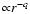 ${\propto} r^{-q}$