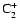 $\rm C_2^+$