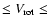 $ \leq V_{\rm rot} \leq$