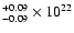 $^{+0.09}_{-0.09} \times 10^{22}$