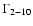 $\Gamma_{\rm 2-10}$