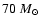 $70~M_\odot$