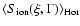 $\langle S_{\rm ion}(\xi,\Gamma)
\rangle_{\rm Hor}$