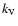 $k_{{\rm V}}$