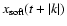 $x_{\rm soft}(t +\vert k\vert)$