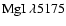 ${\rm MgI~\lambda5175}$