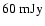 ${\rm 60~mJy}$