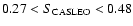 $0.27 < S_{\rm CASLEO} < 0.48$