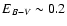 $E_{B-V}\sim 0.2$