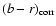 $(b-r)_{{\rm corr}}$