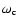 $\omega_{\rm c}$