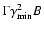 $\Gamma\gamma^2_{\min}B$