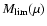 $M_{{\rm lim}}(\mu)$
