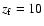 $z_{\rm f}=10$