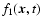 $f_1(\vec{x},t)$