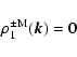 \begin{displaymath}
\rho^{\pm \rm M}_1(\vec{k})=0
\end{displaymath}