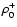 $\rho_0^+$