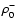 $\rho_0^-$