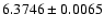 $6.3746\pm0.0065$