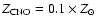 $Z_{\rm CNO}=0.1\times Z_\odot$