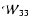 ${\cal W}_{33}$