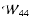 ${\cal W}_{44}$