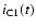 $i_{\rm C1}(t)$