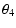 $\displaystyle \theta_4$