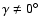 $\gamma \neq 0^\circ$